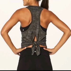 Lululemon Miles Ahead Camo Tank